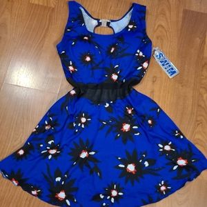 NWT medium blue swim dress
